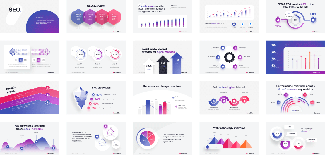 Danklav digital competitive intelligence report.